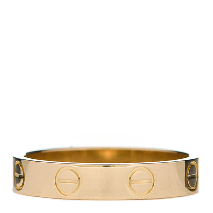 Cartier 18K Yellow Gold 3.5mm LOVE Wedding Band Ring 52 6 3 of 4