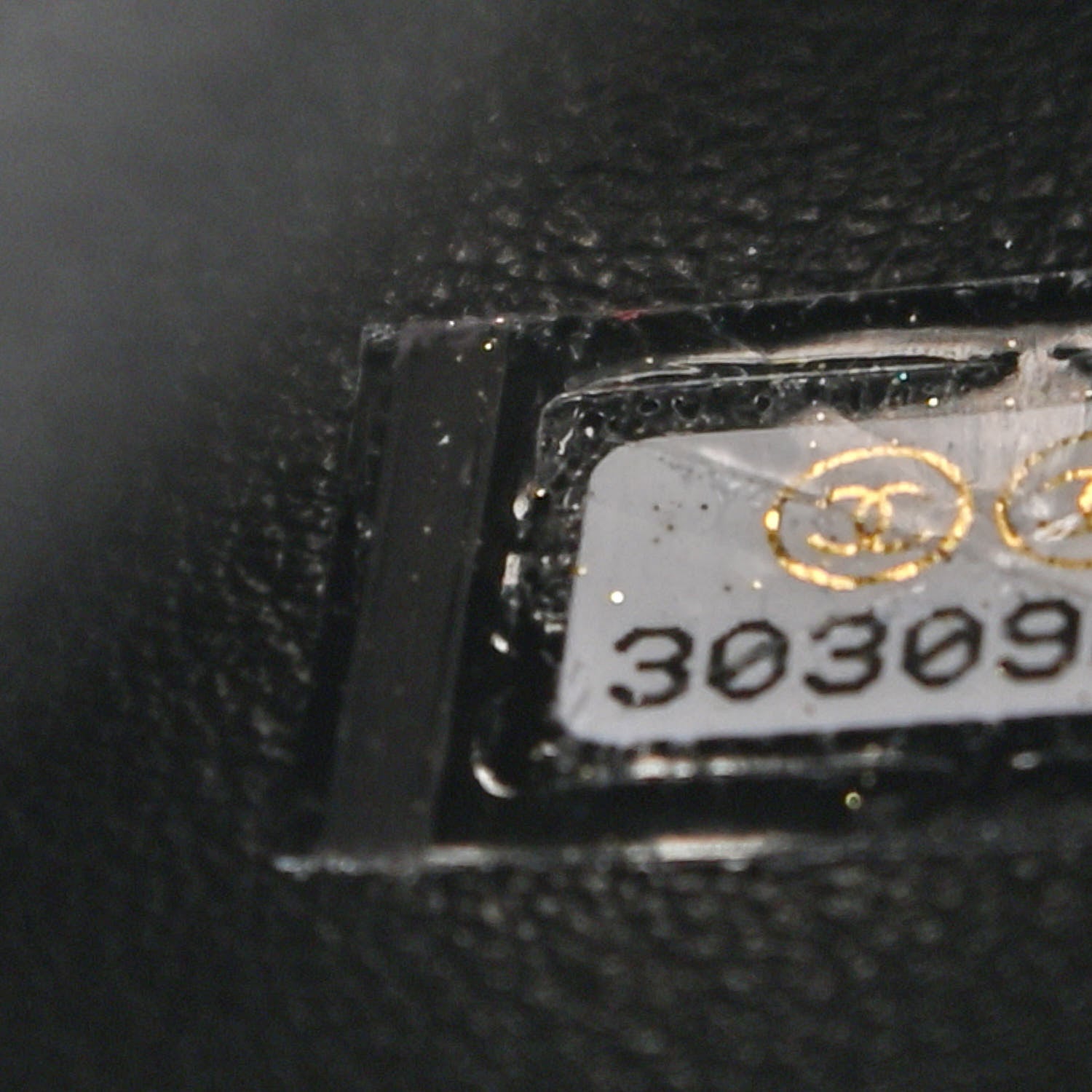 Chanel Lambskin Quilted Medium CC Filigree Vanity Case Black 7 of 10