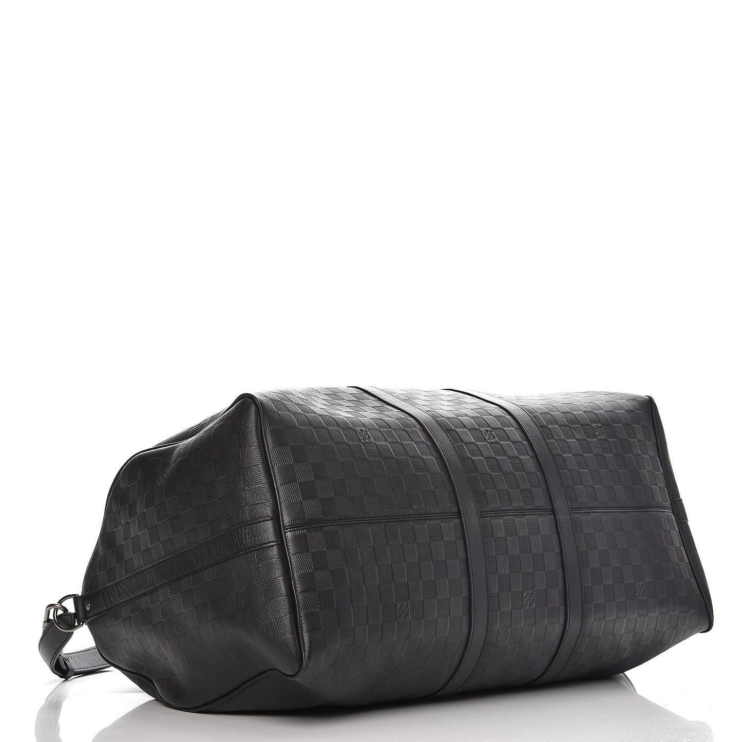 Damier Infini Keepall Bandouliere 55 Onyx