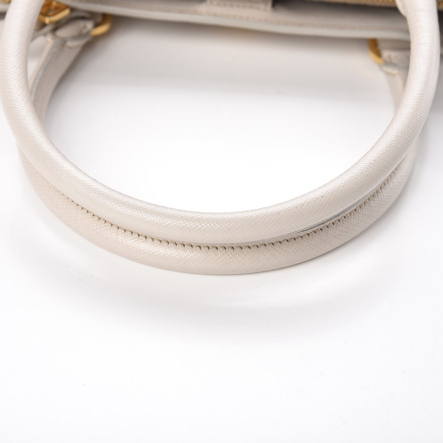 Saffiano Lux Medium Tote Talco