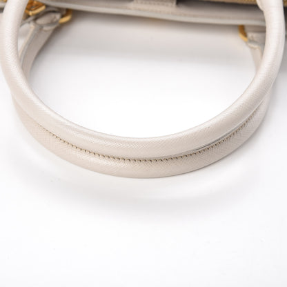 Prada Saffiano Lux Medium Tote Talco 20 of 23