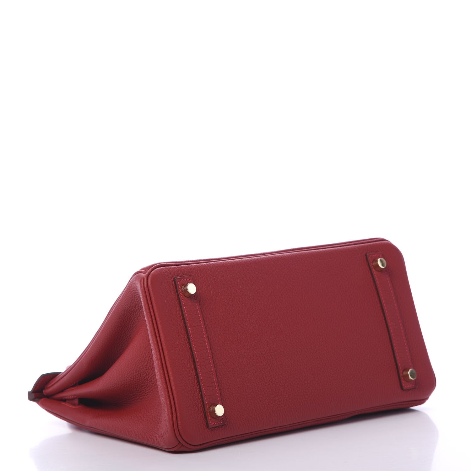 Hermes Taurillon Maurice Birkin 30 Rouge Vif 3 of 12