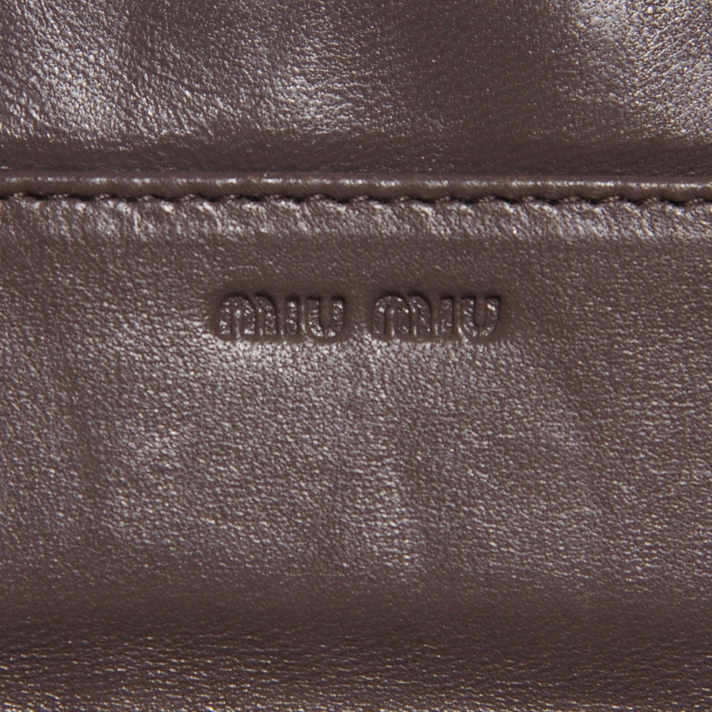 Nappa Matelasse Flap Wallet