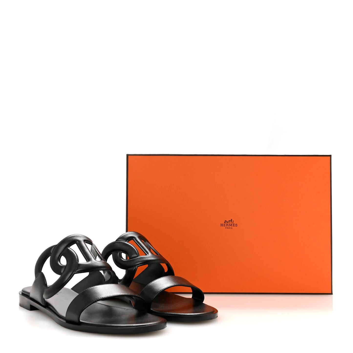 Nappa Lagune Sandals 39 Black