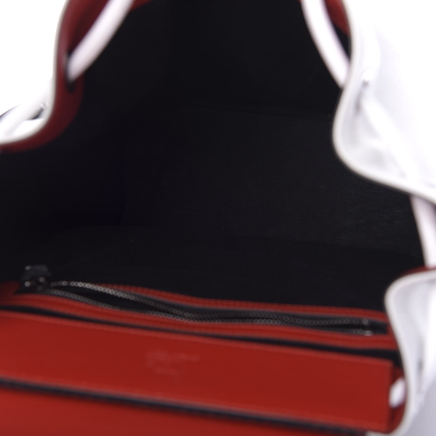 Christian Louboutin Calfskin Spiked Explorafunk Backpack White 6 of 9