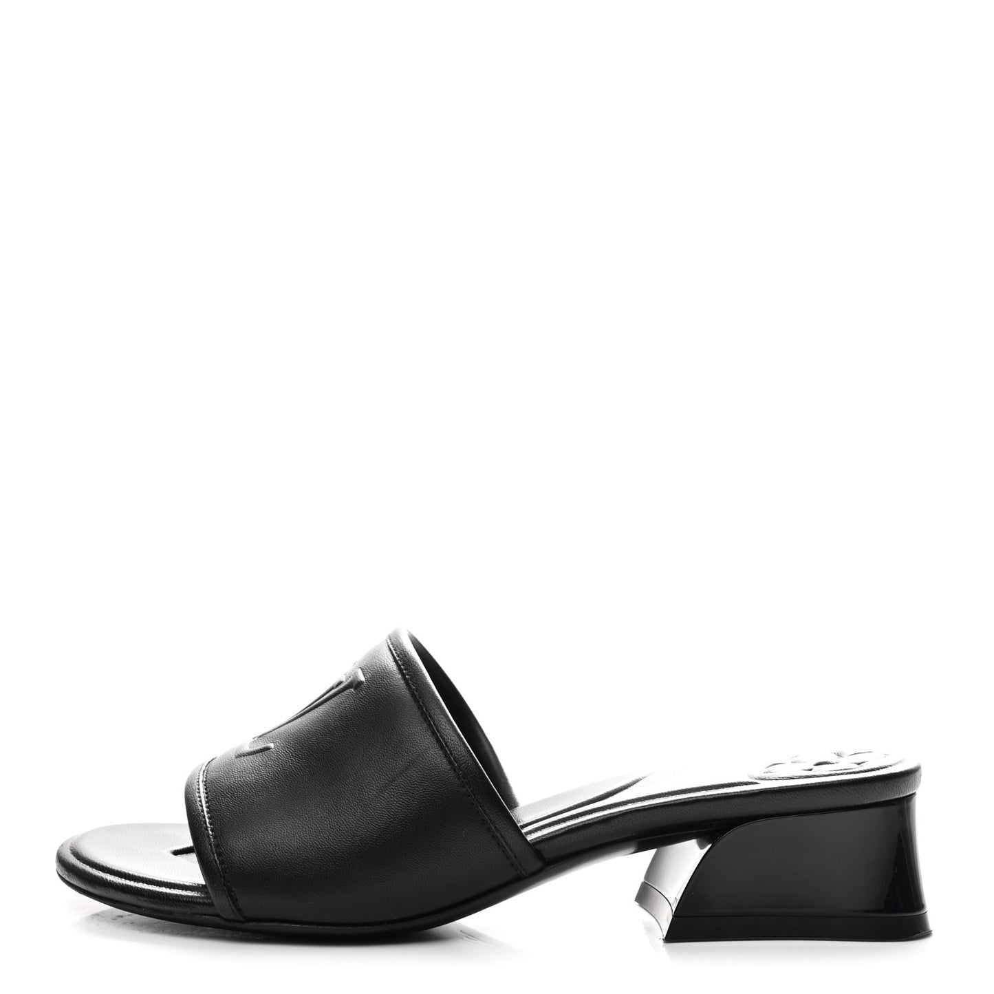 Lambskin Magnetic Mules 35 Black