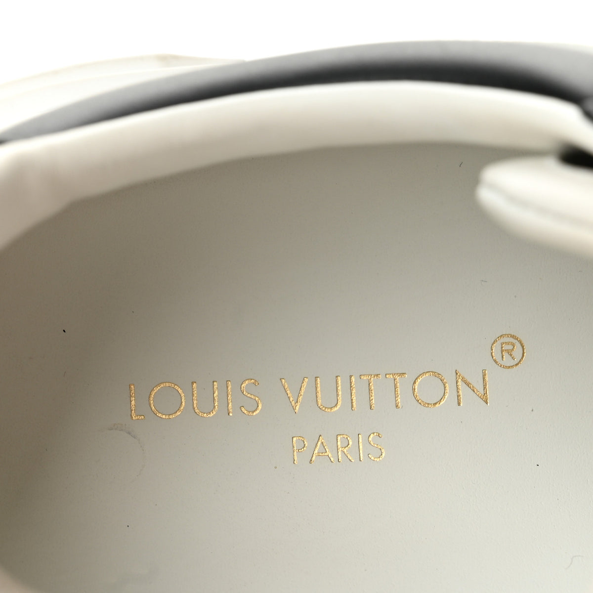 Louis Vuitton Monogram Embossed Calfskin Time Out Sneakers 37 White Black 8 of 10
