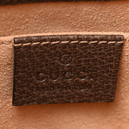 Gucci GG Supreme Monogram Web Small Ophidia Bucket Bag Brown 6 of 10
