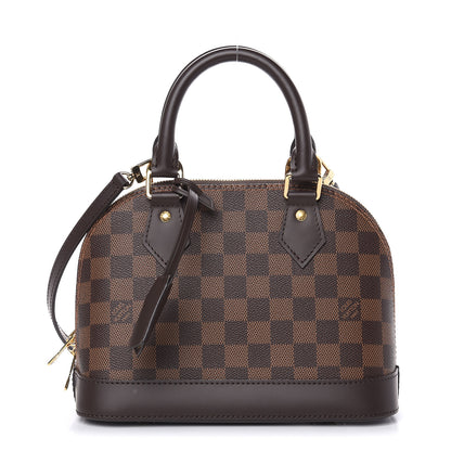 Louis Vuitton Damier Ebene Alma BB 2 of 9