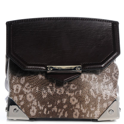 Alexander Wang Lizard Embossed Marion Prisma Crossbody Bag Geyser 1 of 8