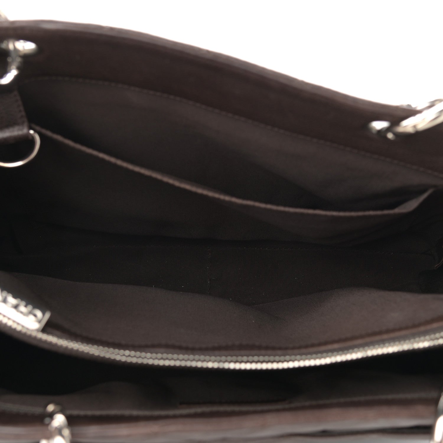 Chanel Caviar Quilted Grand Shopping Tote GST Brown 4 of 11
