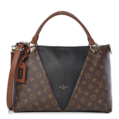 Louis Vuitton Monogram V Tote MM Black 1 of 11
