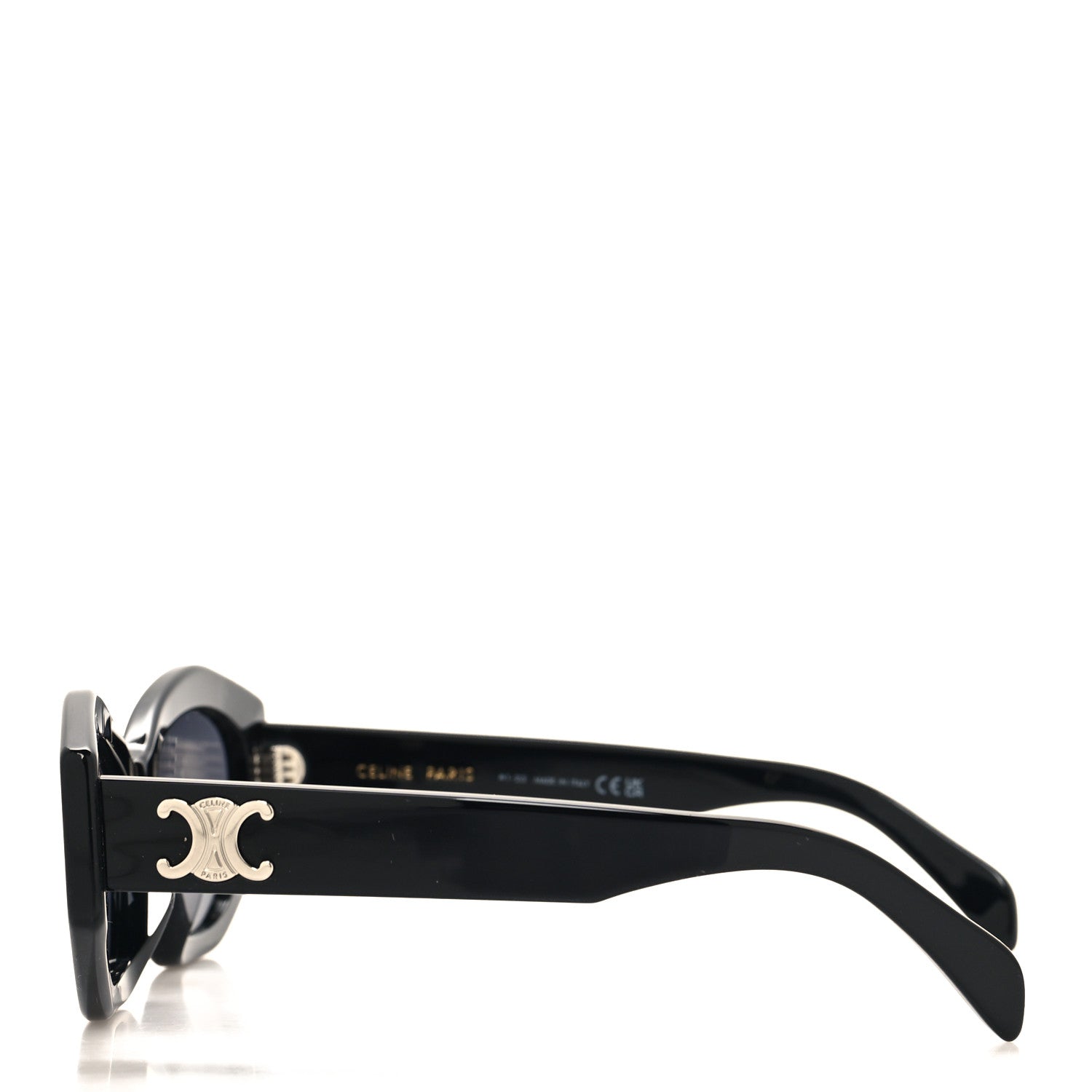 Celine Acetate Triomphe 01 Sunglasses CL 40238U Black 3 of 7