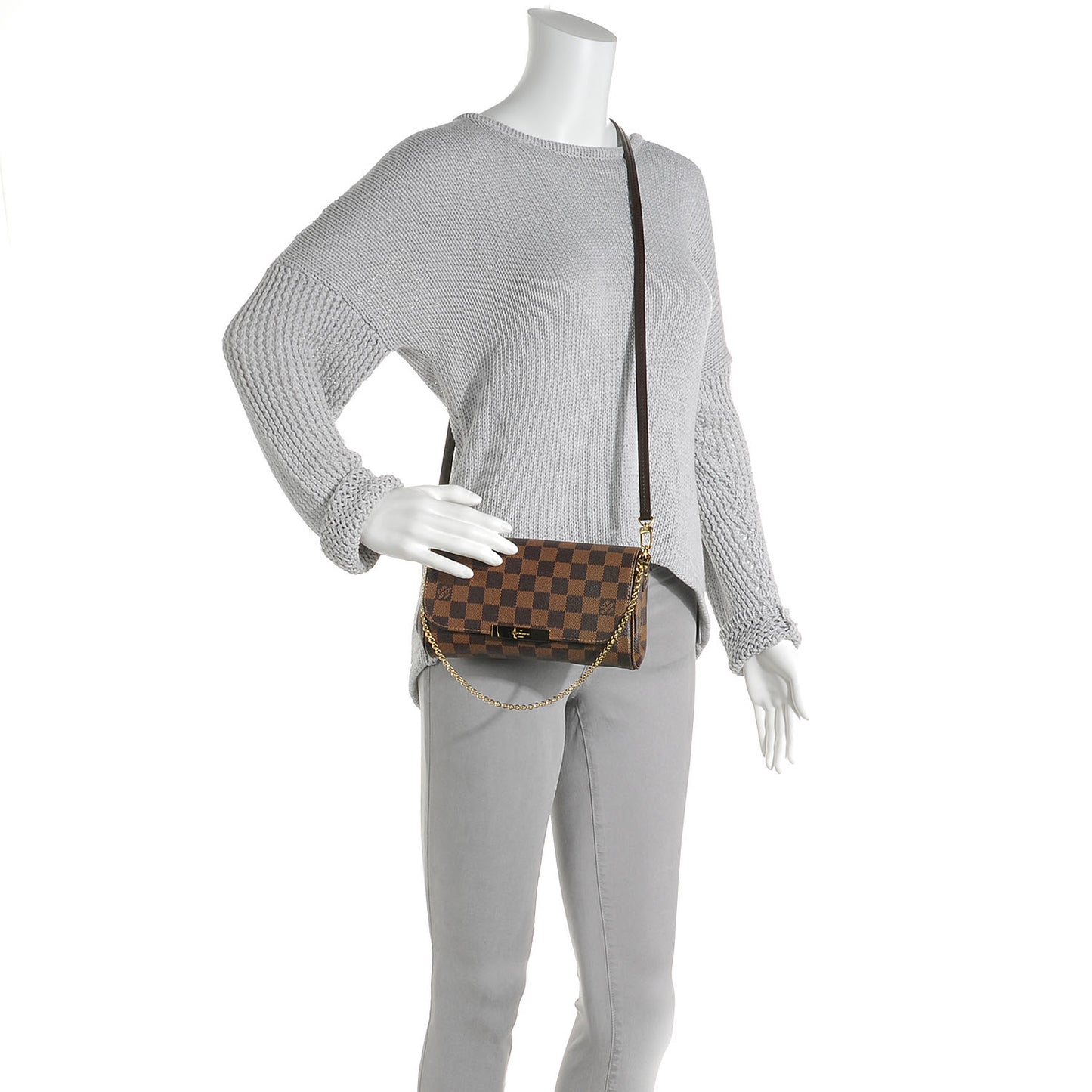 Damier Ebene Favorite PM