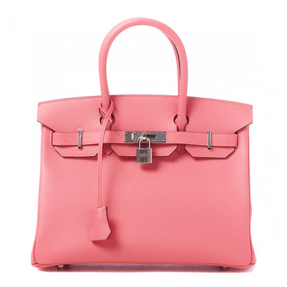 Hermes Epsom Birkin 30 Rose Azalee 1 of 30