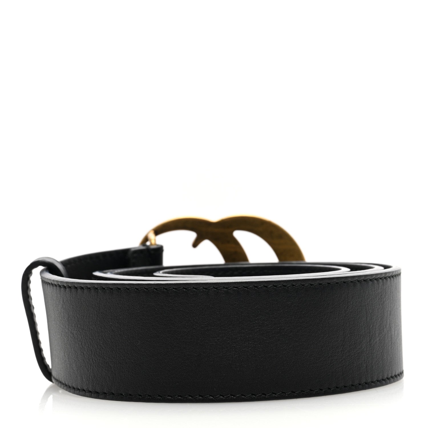 Gucci Calfskin Double G 40mm Belt 90 36 Black 2 of 5