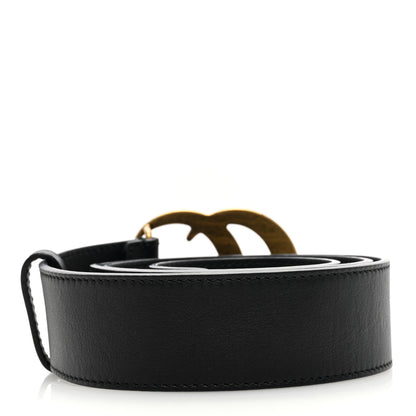 Gucci Calfskin Double G 40mm Belt 90 36 Black 2 of 5