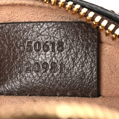 Gucci GG Supreme Monogram Web Mini Ophidia Round Shoulder Bag Brown 7 of 10