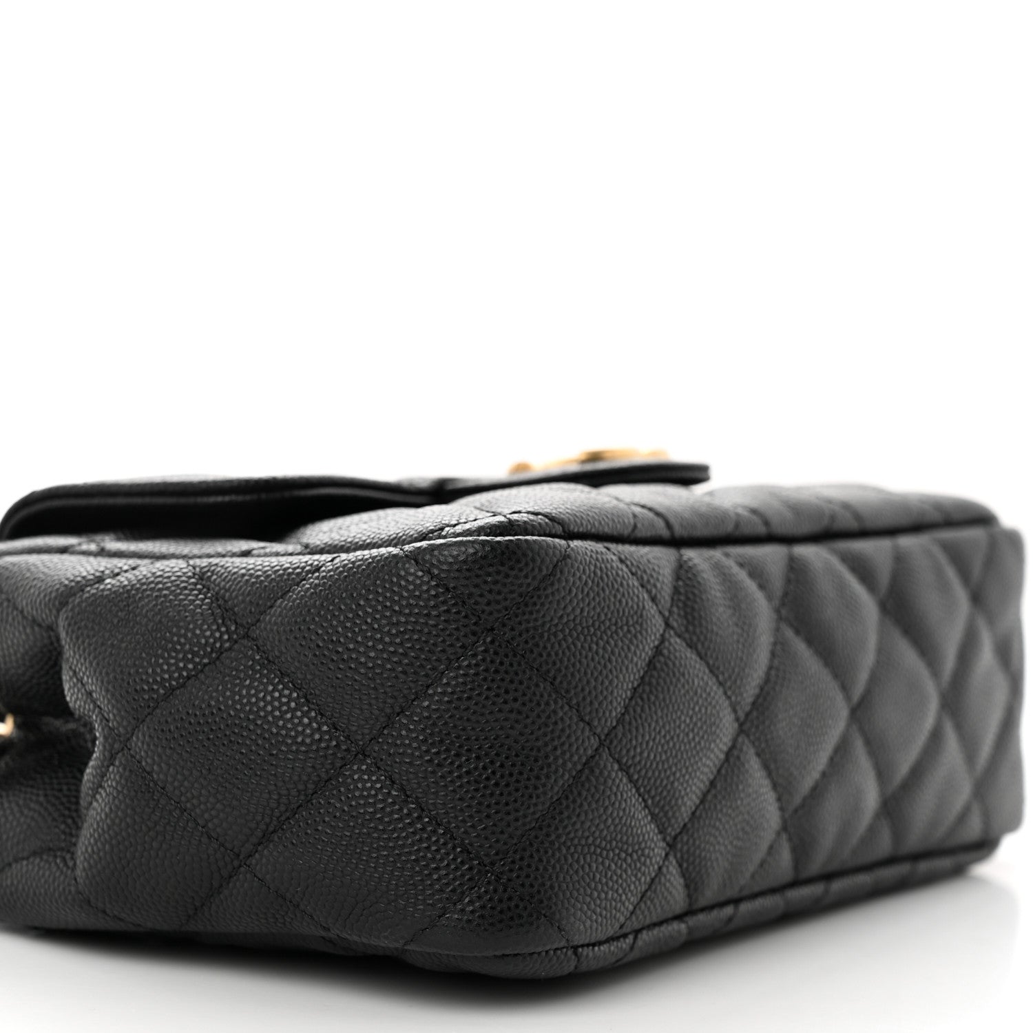 Chanel Caviar Quilted Small Wavy CC Hobo Black 10 of 12