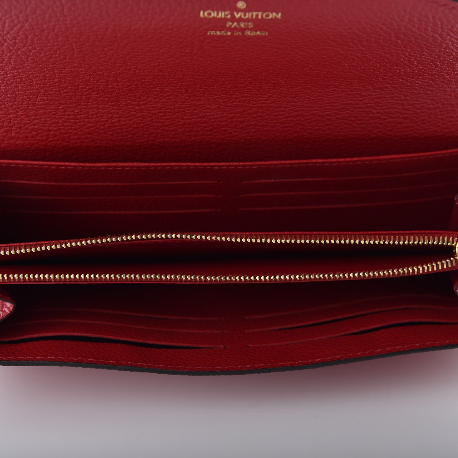 Louis Vuitton Empreinte Sarah Wallet NM Cherry 5 of 9