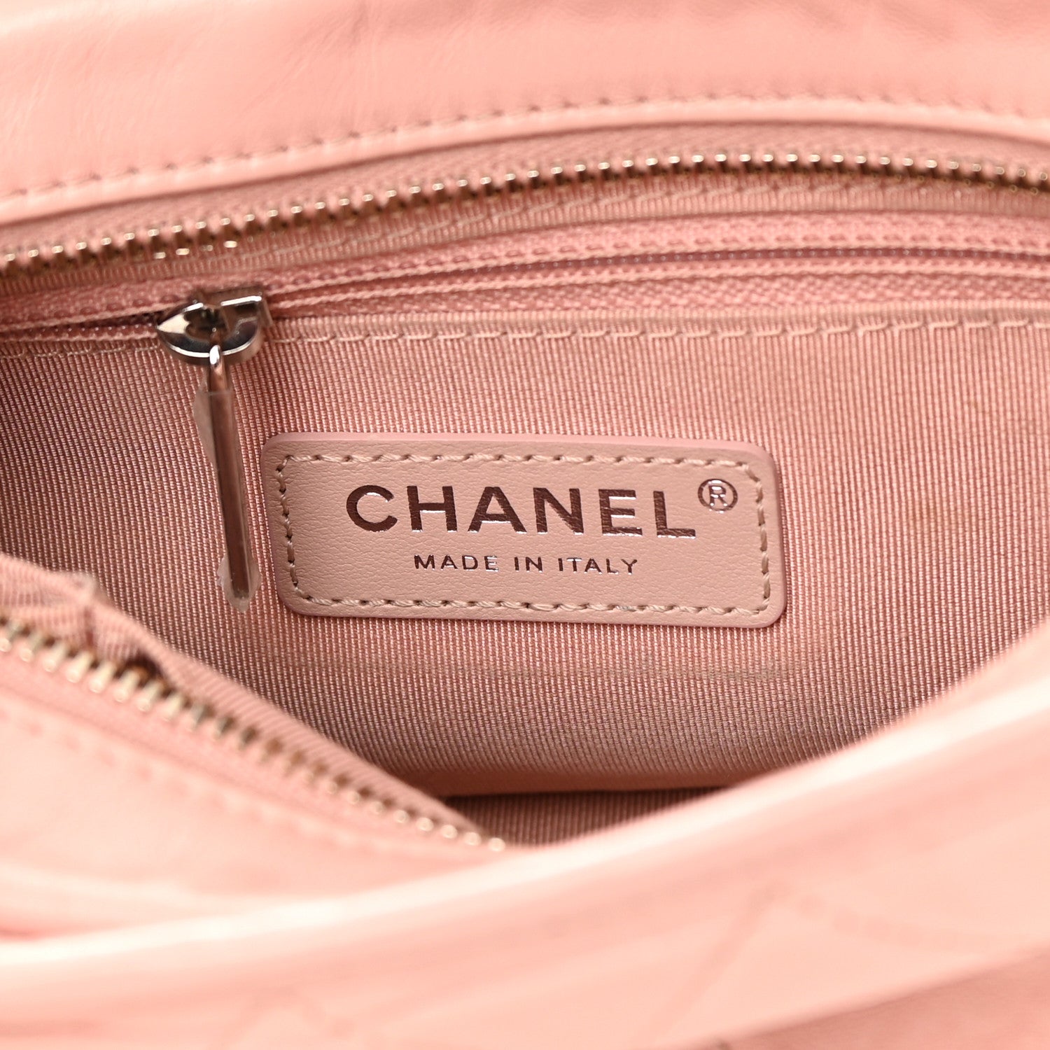 Chanel Aged Calfskin Quilted Small Gabrielle Hobo Pink 6 of 16