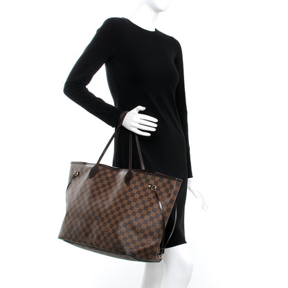 Louis Vuitton Damier Ebene Neverfull GM 2 of 16