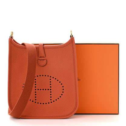 Hermes Taurillon Maurice Evelyne TPM Terre Battue Cuivre 11 of 11