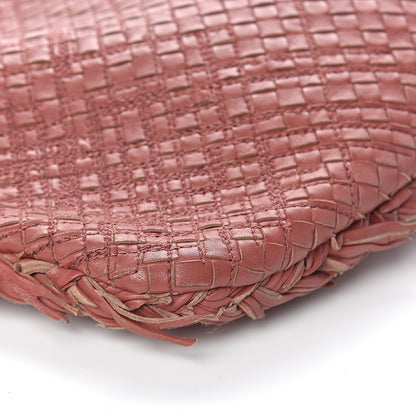 Bottega Veneta Nappa Intrecciato Fuzzy Maxi Veneta Hobo Dusty Rose 7 of 9
