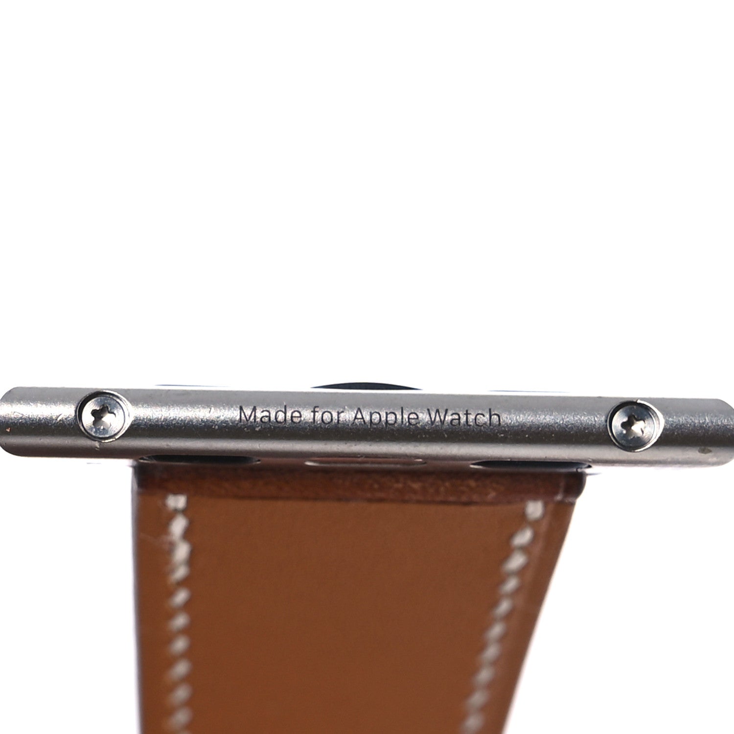 Hermes Barenia 42mm Apple Watch Single Tour Band  Fauve 10 of 11