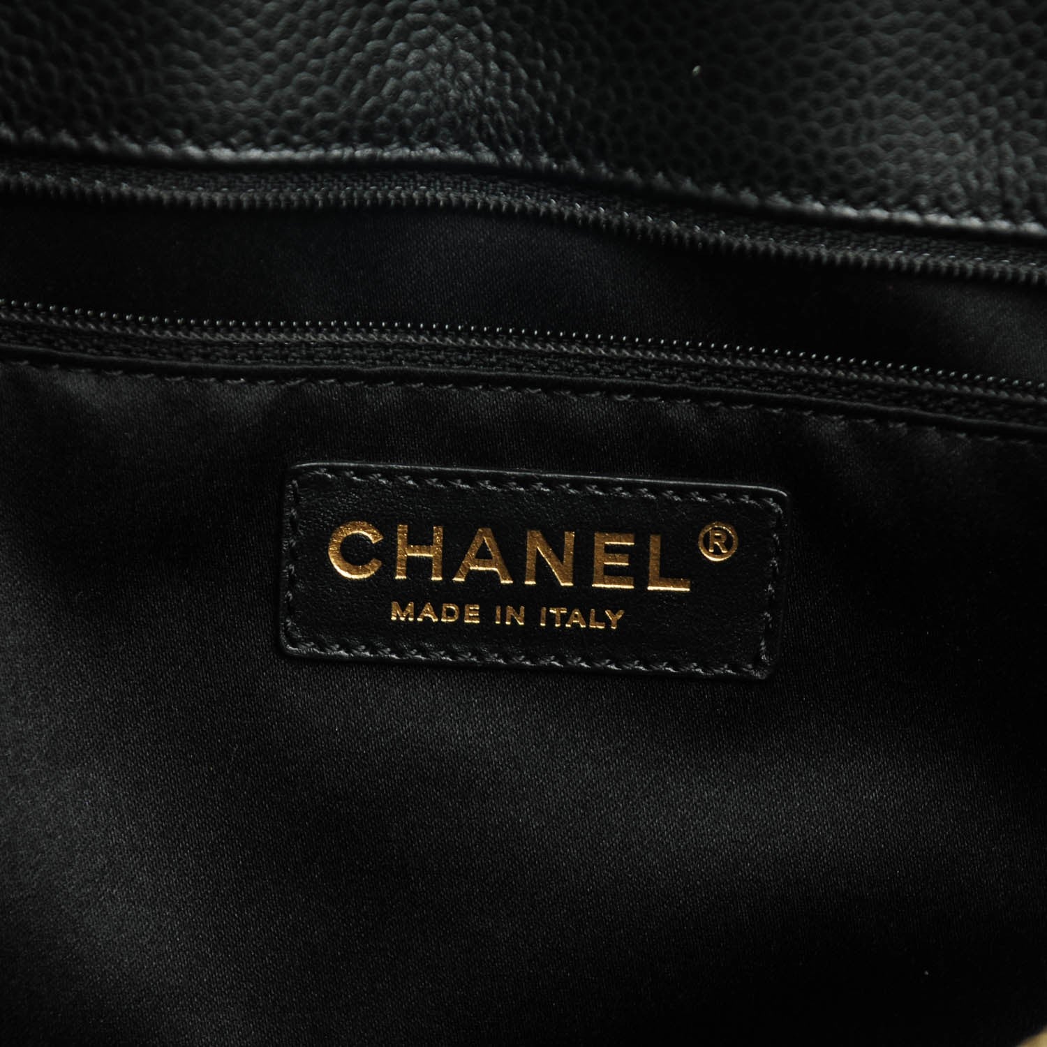 Chanel Caviar Quilted Grand Shopping Tote GST Black 6 of 7