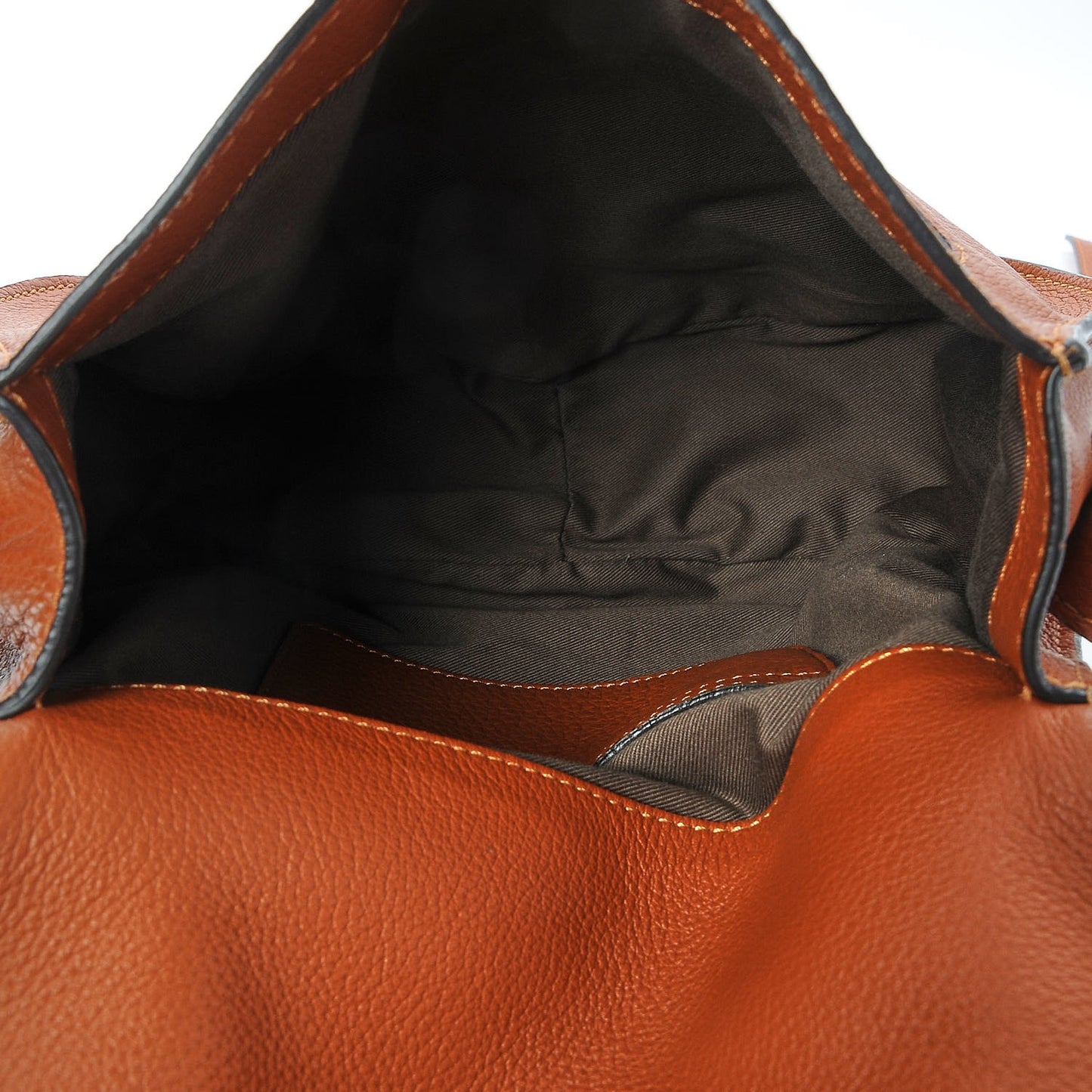 Calfskin Medium Marcie Round Crossbody Bag Tan