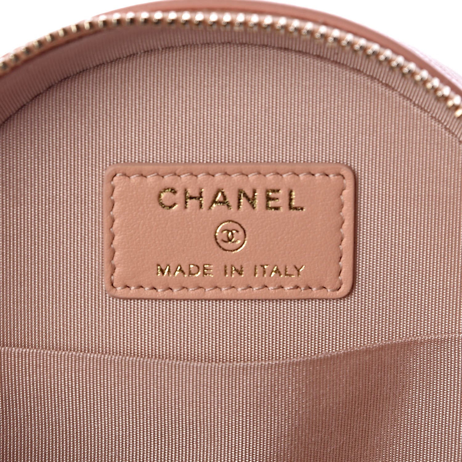 Chanel Calfskin Quilted Pearl Round Clutch With Chain Pink 6 of 11