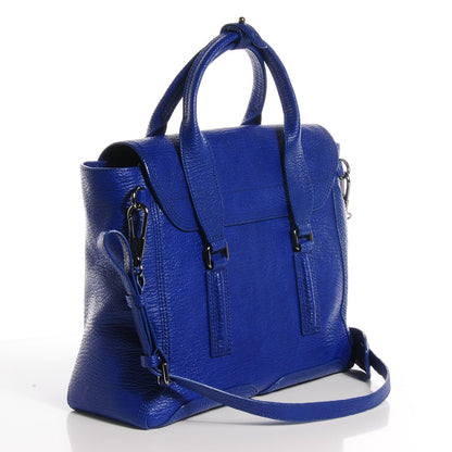 3.1 Phillip Lim 3.1 Medium Pashli Satchel Cobalt Blue 4 of 14