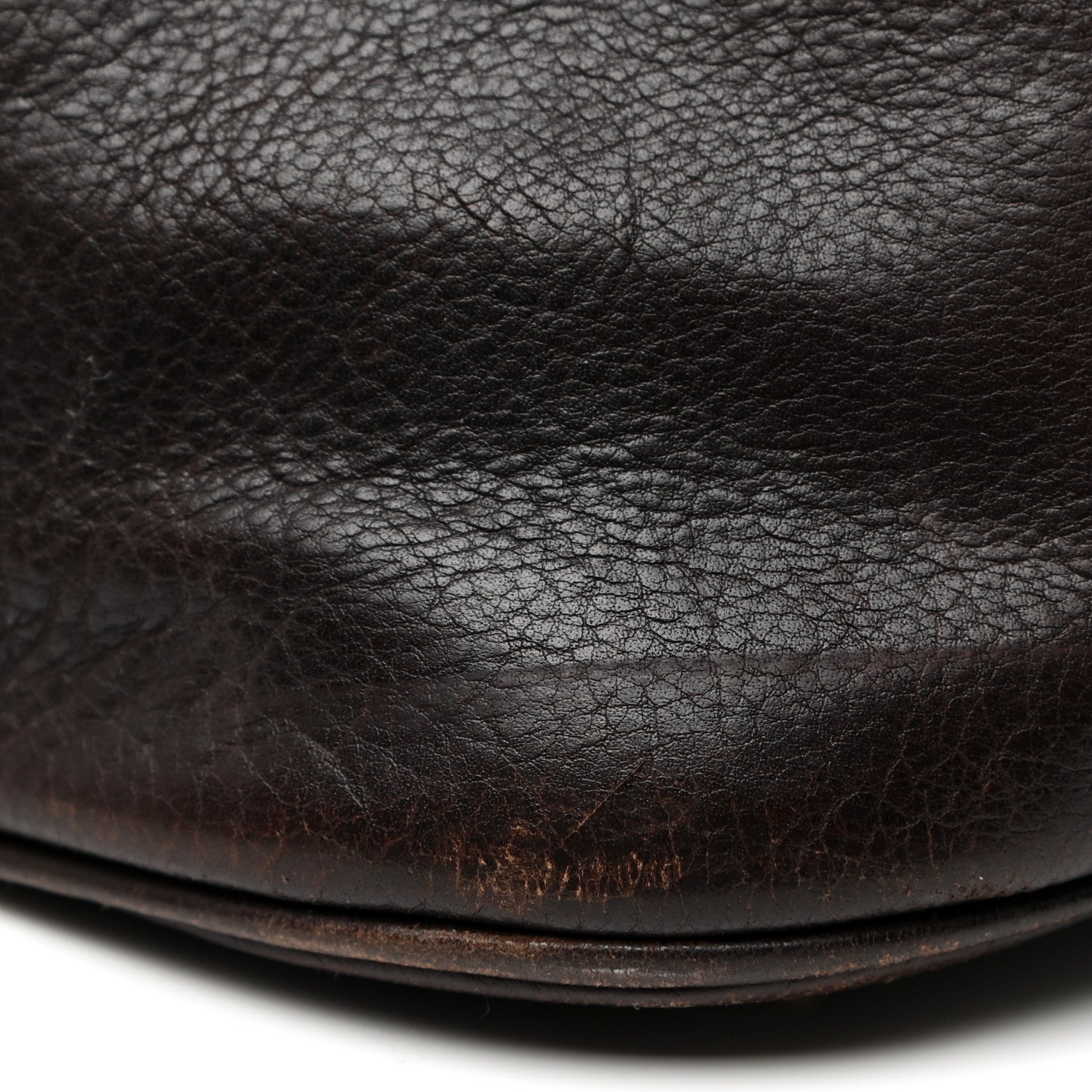 Saint Laurent Calfskin Oversized Muse Dark Brown 22 of 29