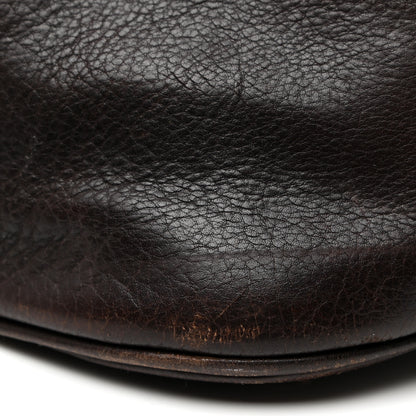 Saint Laurent Calfskin Oversized Muse Dark Brown 22 of 29