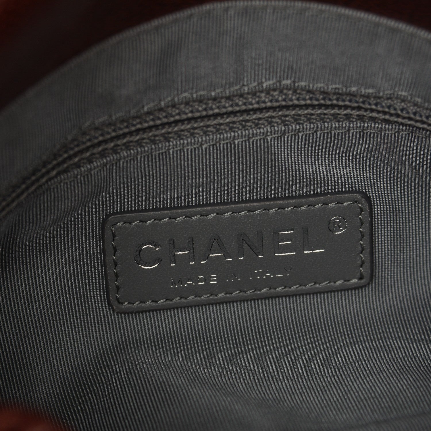 Chanel Crumpled Calfskin Quilted Medium Elastic Flap Bordeaux 7 of 8
