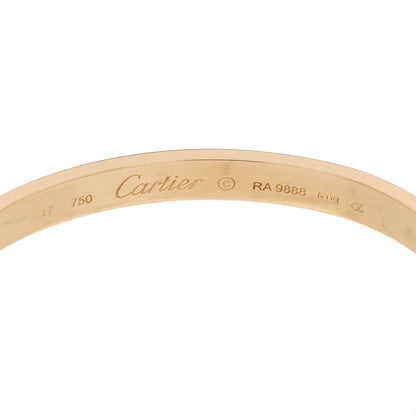 Cartier 18K Yellow Gold LOVE Bracelet 17 3 of 7