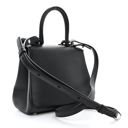 Delvaux Grained Rodeo Calfskin Mini Brillant Camaieux Satchel Black 4 of 11