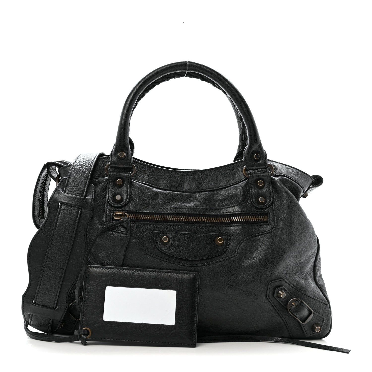Balenciaga Agneau Classic Hardware Town Black 3 of 14