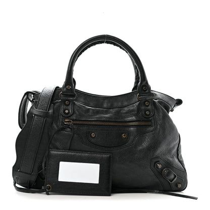 Balenciaga Agneau Classic Hardware Town Black 3 of 14