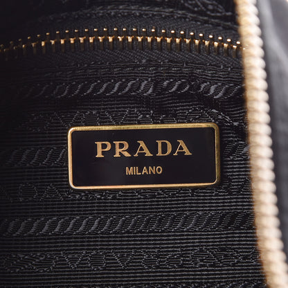 Prada Nylon Vela Colour Messenger Bag Black 6 of 10