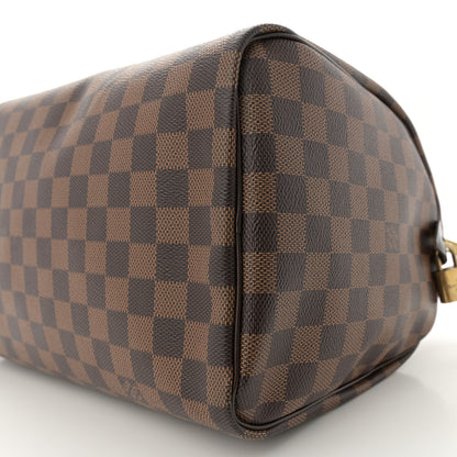Louis Vuitton Damier Ebene Speedy 30 9 of 9