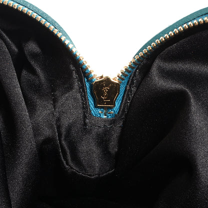 Saint Laurent Leather Oversized Muse Turquoise 9 of 9