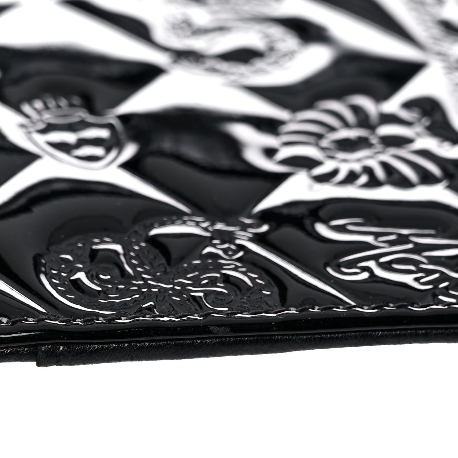 Chanel Patent Calfskin Lucky Symbols Agenda Cover Black 12 of 14