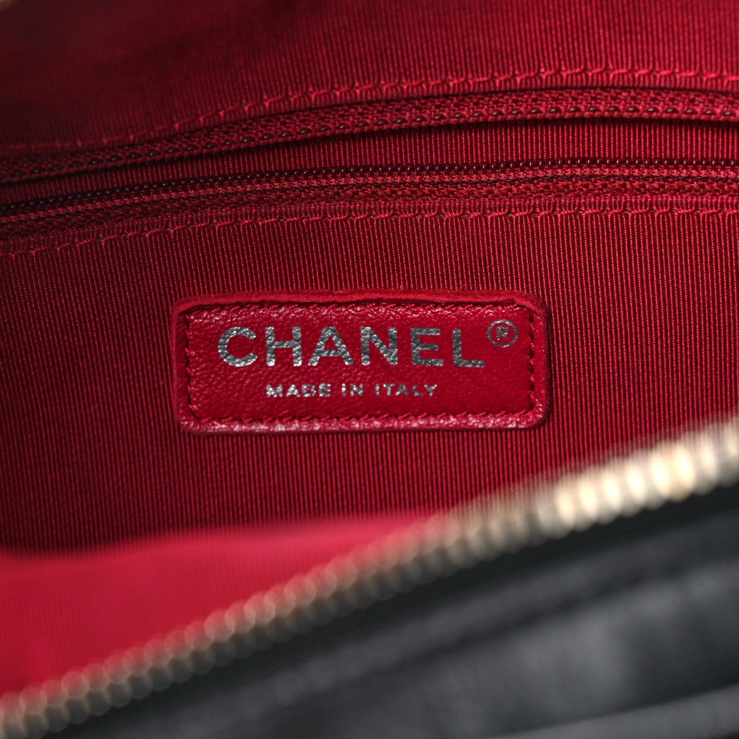 Chanel Aged Calfskin Quilted Medium Gabrielle Hobo Black 6 of 11