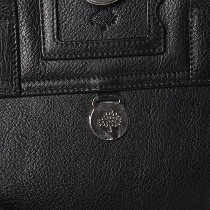 Mulberry Natural Leather Cara Delevingne Convertible Satchel Black 10 of 13