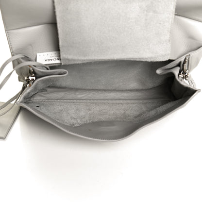 Balenciaga Veau Papier Sight Clutch Gris Metal 6 of 13