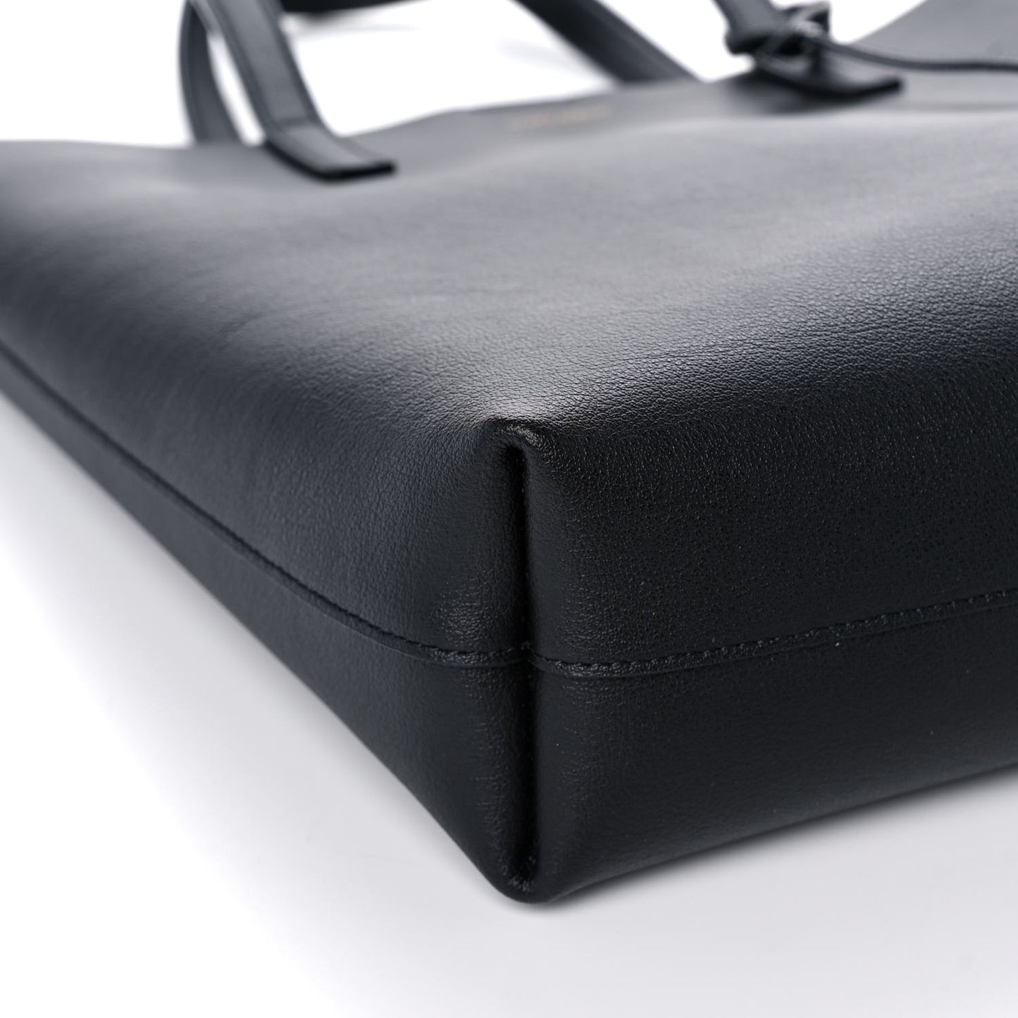 Calfskin Toy Shopping Tote Black