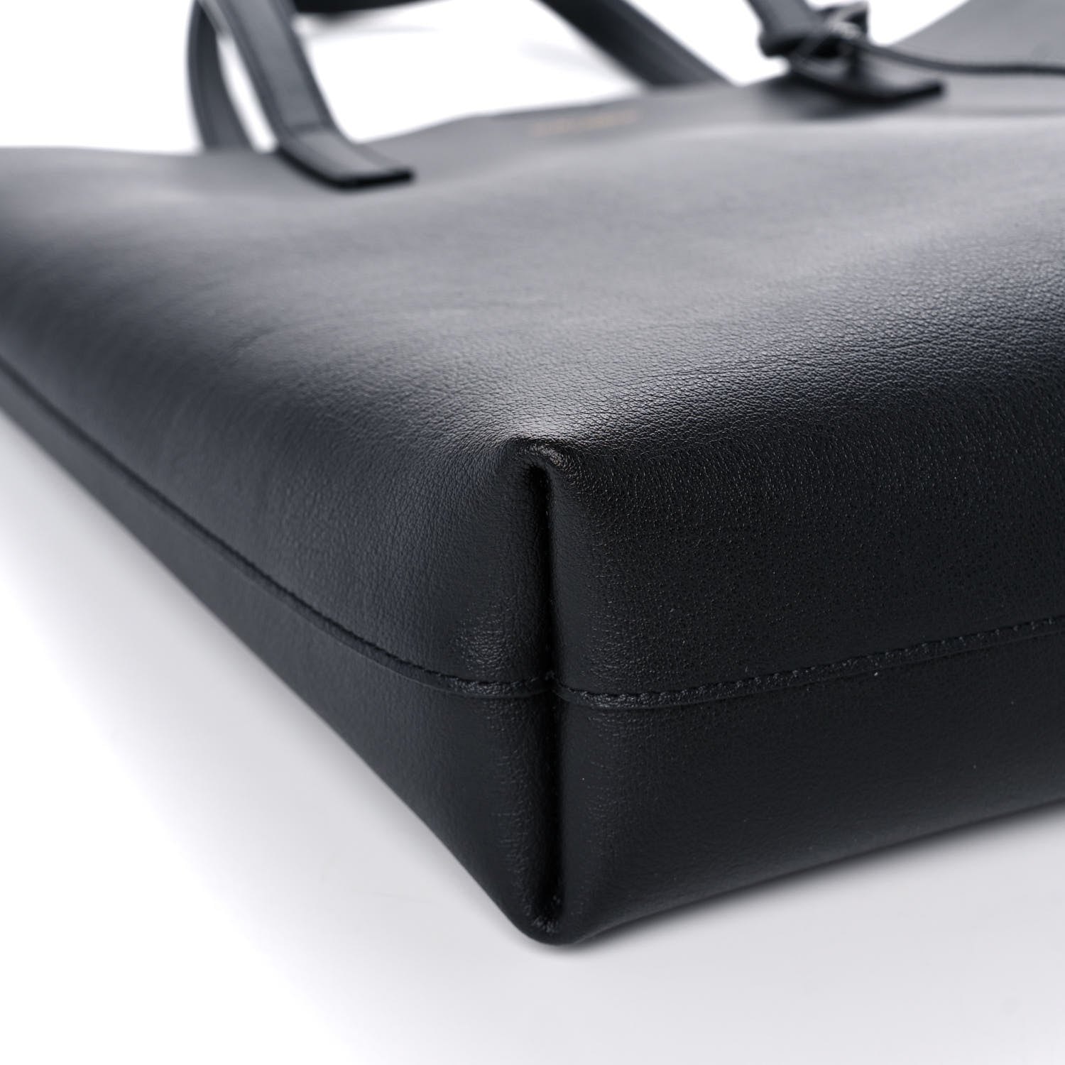 Saint Laurent Calfskin Toy Shopping Tote Black 5 of 10