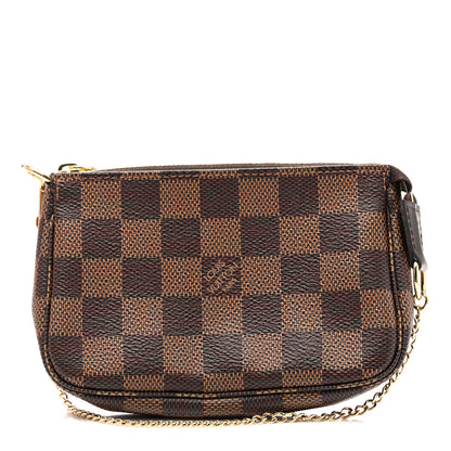 Louis Vuitton Damier Ebene Mini Pochette Accessories 1 of 6